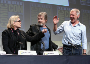 Star Wars: The Force Awakens Panel At San Diego Comic Con - Comic-Con International 2015