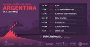 Llega la Semana de Cine Andino a Argentina 2
