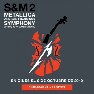 Metallica and San Francisco Symphony se proyectará en las salas Cinemark y Hoyts 2